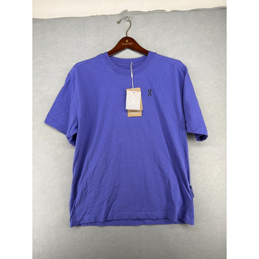 ON cloud Running Club T Shirt‎ Womens L Purple Swiss Engineering Made in Turkey